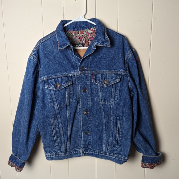 Levi's Jackets & Blazers - Levi's X Liberty Vintage Denim Jacket Medium